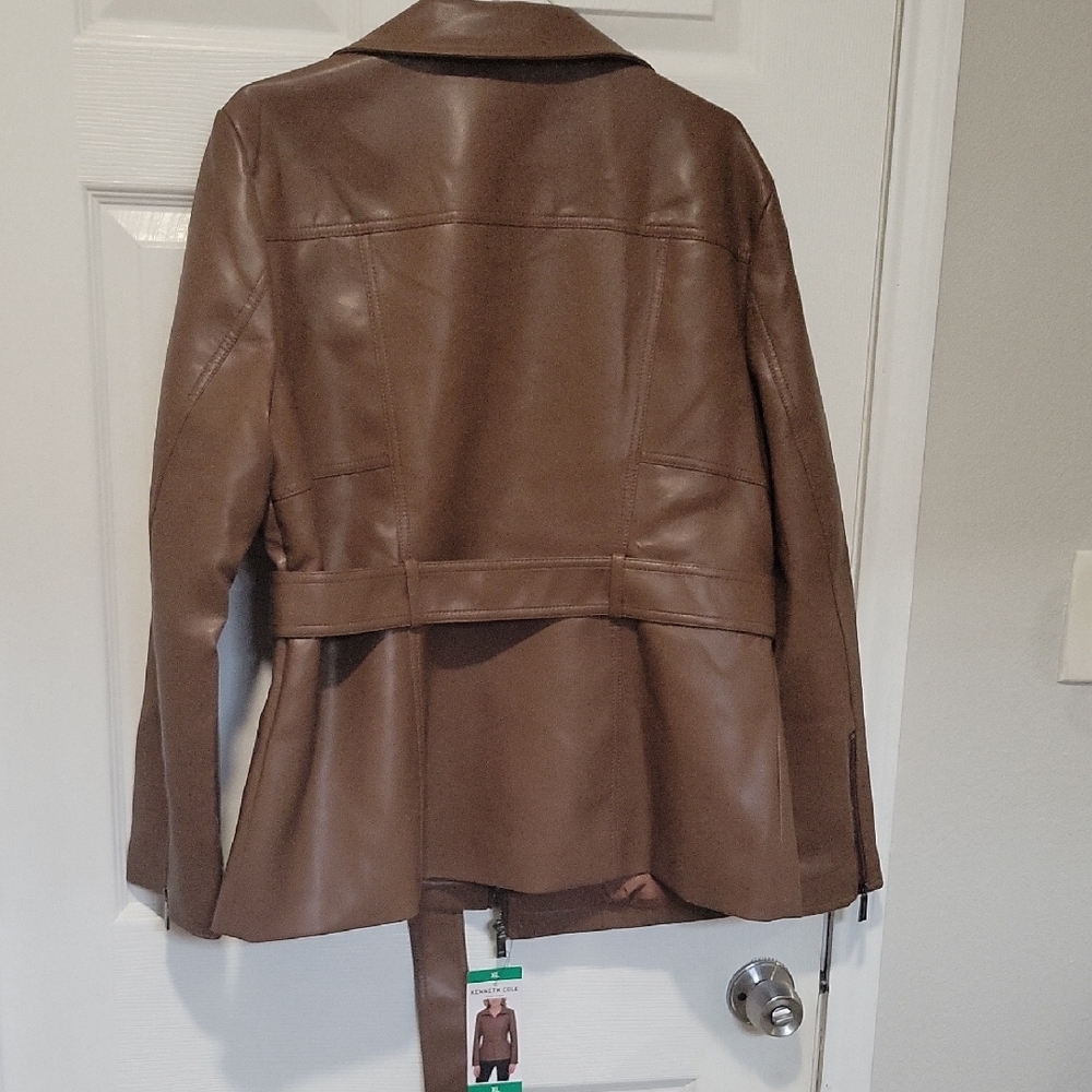 Brown Leather Jacket - image 5